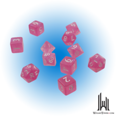 Eclipse 11-Dice Set - Hot Pink